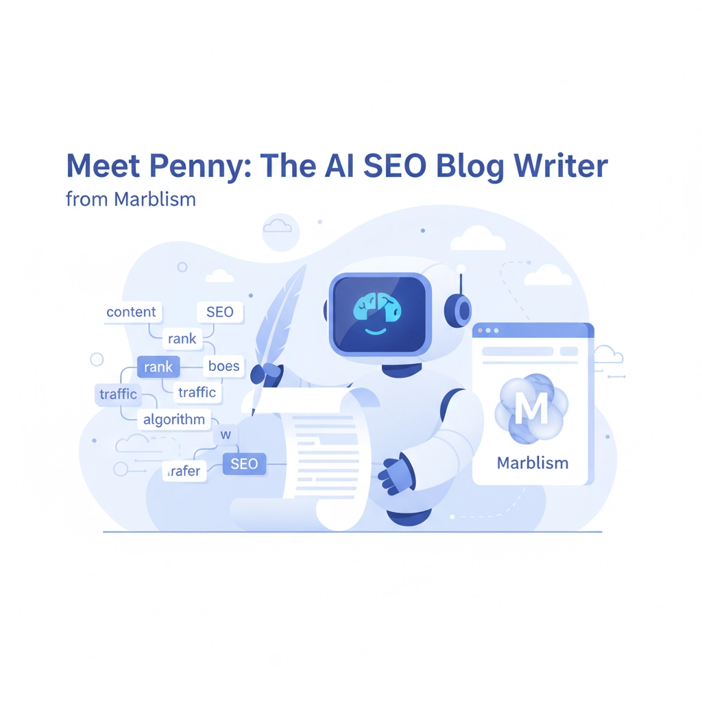Meet Penny: The Marblism AI SEO Blog Writer from Marblism
