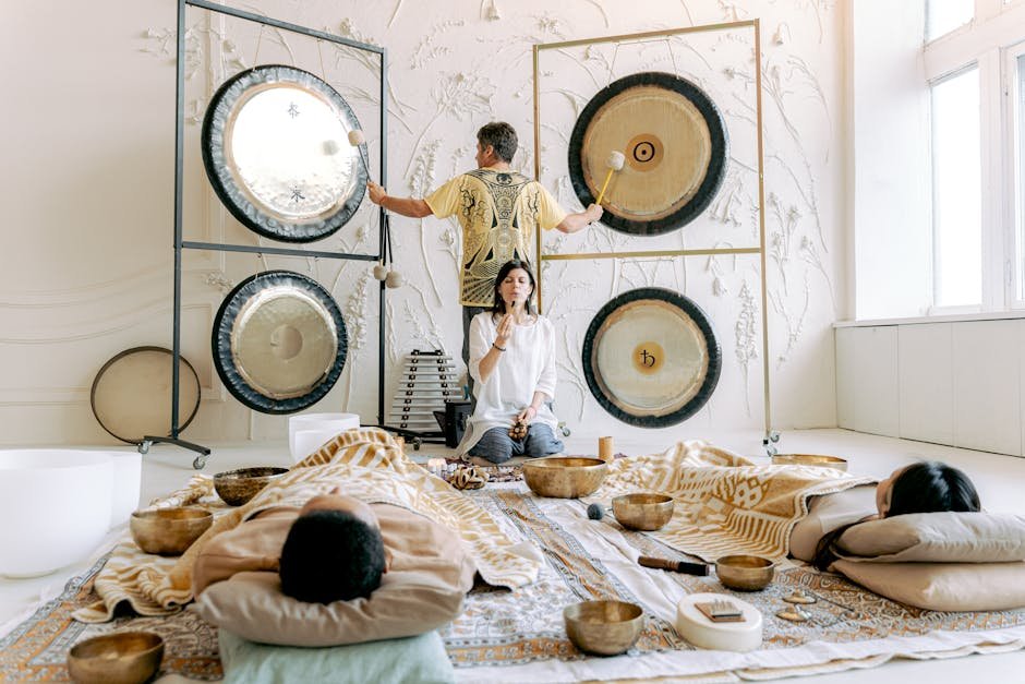 sound bath session