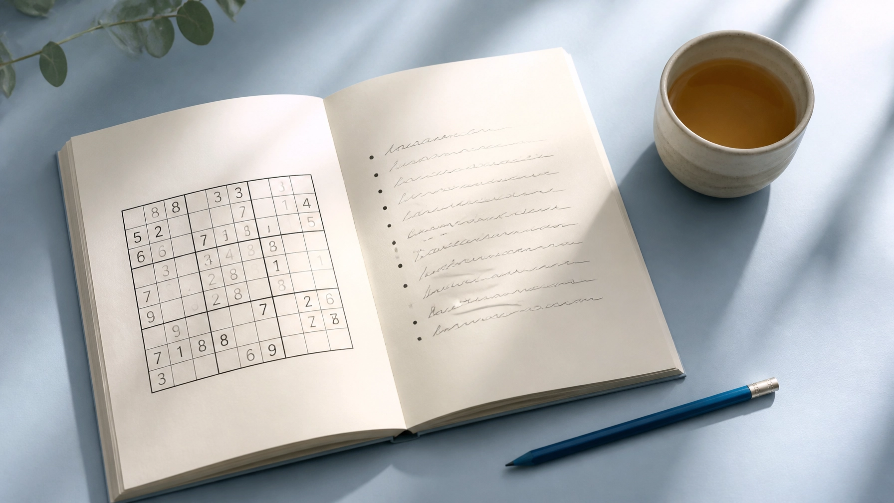 The Sudoku and Gratitude Journal: Why Puzzling Your Way to Thankfulness Resets Your Mind