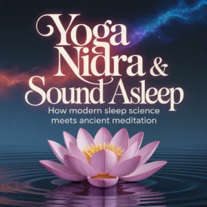 Read more about the article Yoga Nidra & Sound Asleep: How Modern Sleep Science Meets Ancient Meditation
