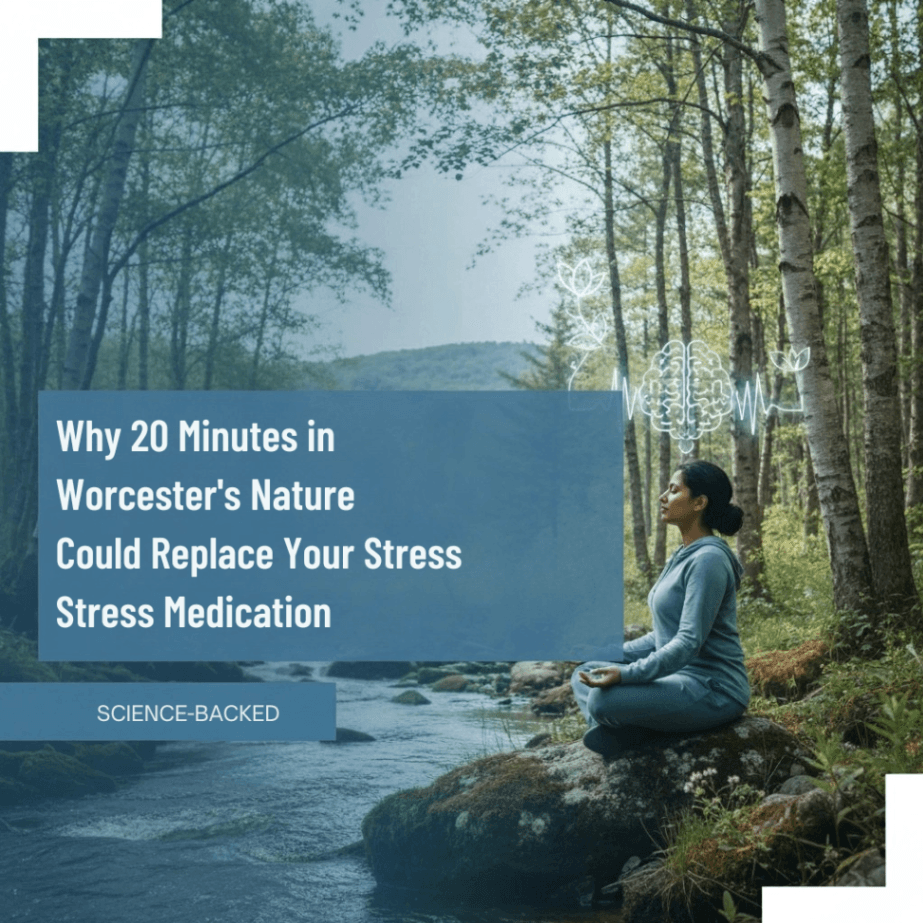 You are currently viewing Why 20 Minutes in Worcester's Nature Could Replace Your Stress Medication (Science-Backed)